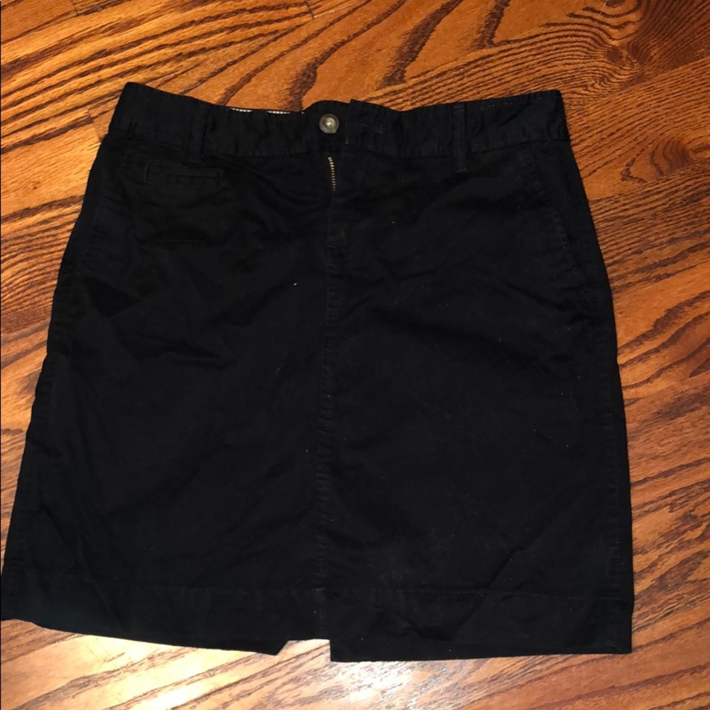 Black pencil skirt